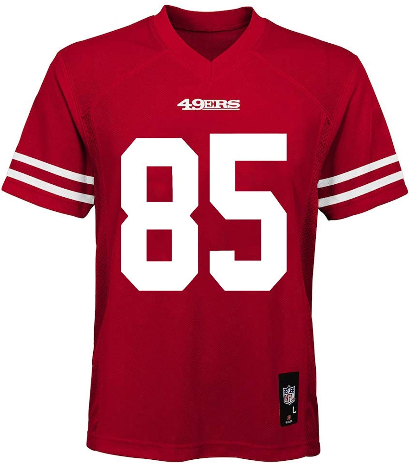 George Kittle San Francisco 49ers Toddler #85 Red Home Mid-Tier Jersey
