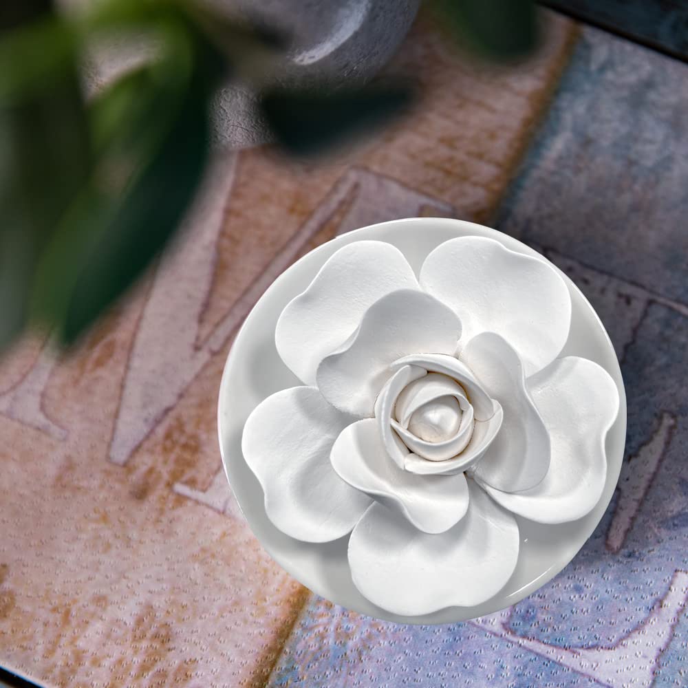 Diffusore di olio passivo per diffusori di aromaterapia in porcellana non elettrica per piccoli mini stanze, scrivania decorativa, bagno