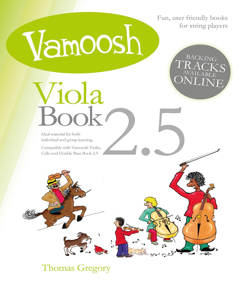 Vamoosh Viola Book 2.5 Thomas Gregory Book and Audio Online Viola Vamoosh Music