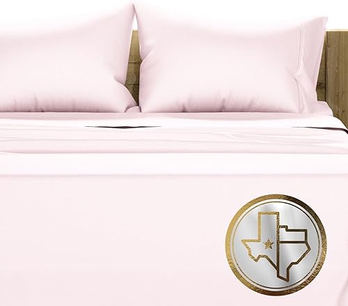 Juego de sábanas de algodón puro dividido tamaño King (Split King, 1000 hilos), sábanas y fundas de almohada color azul rey (5 unidades), sábanas de