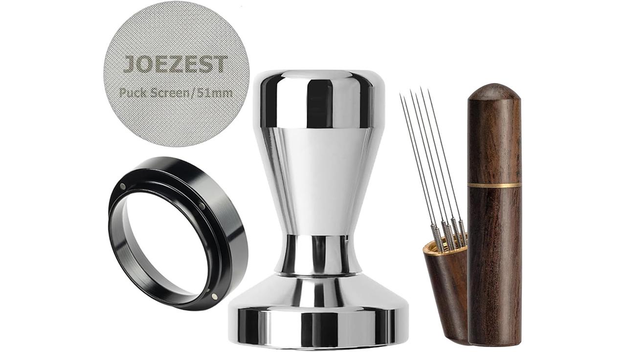 その他 THEPREMIUMGIFT Amazon.com: 51mm Espresso Tamper Espresso Accessories Kit