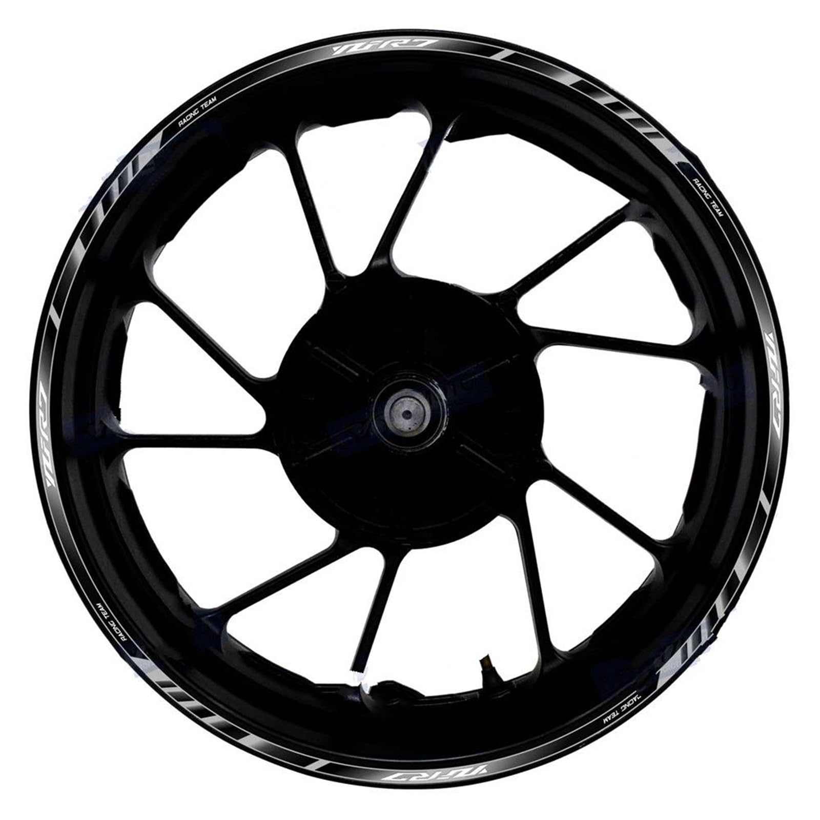 Motorcycle Accessories Reflective Rim Edge Stripes Wheel Stickers for Yamaha YZF R7 YZF-R7(Style 17)