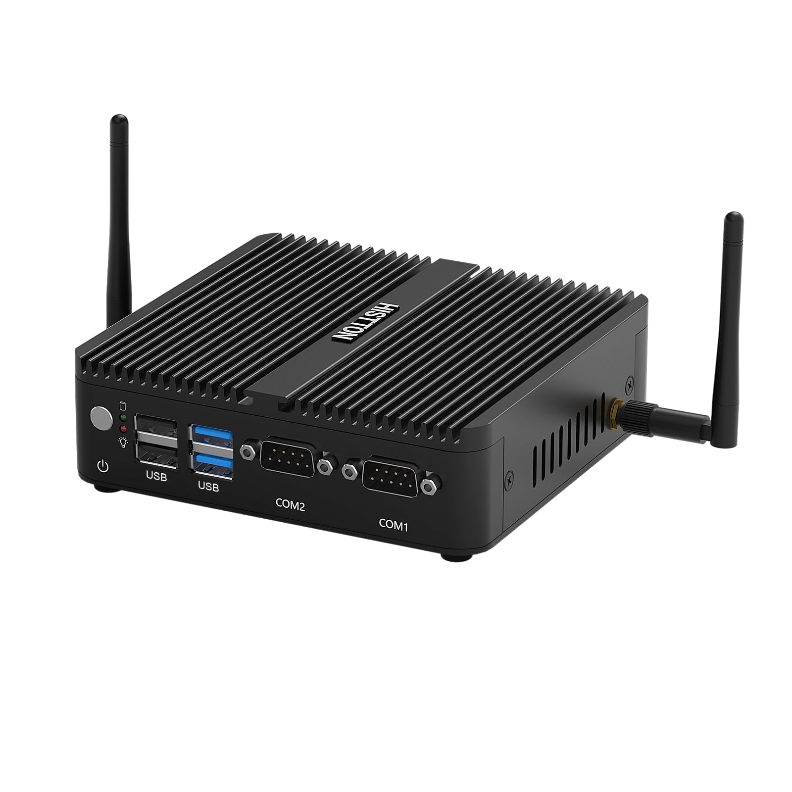 HISTTON Mini PC sans Ventilateur PC J5005, 8 Go DDR4 RAM 128 Go SSD