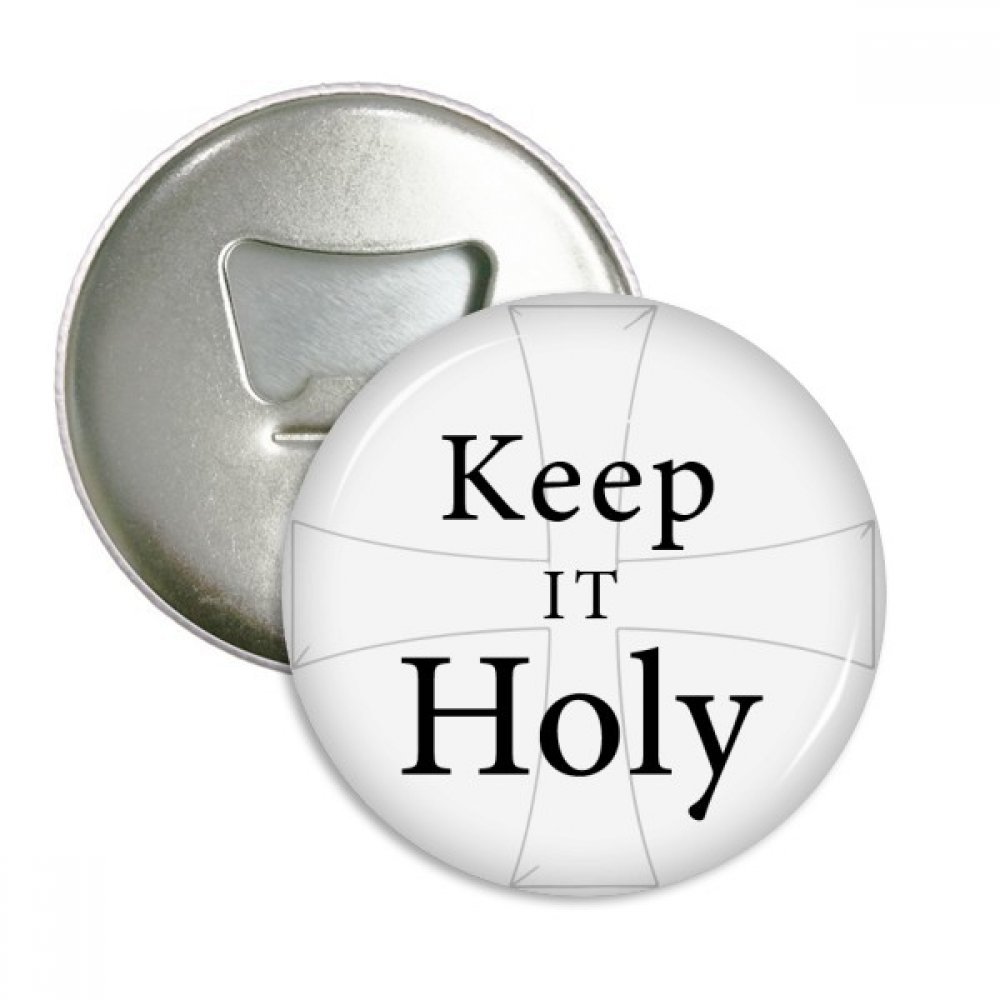 Ouvre-bouteille aimant Sainte Bible badge frigo Shabbath rond 3pcs