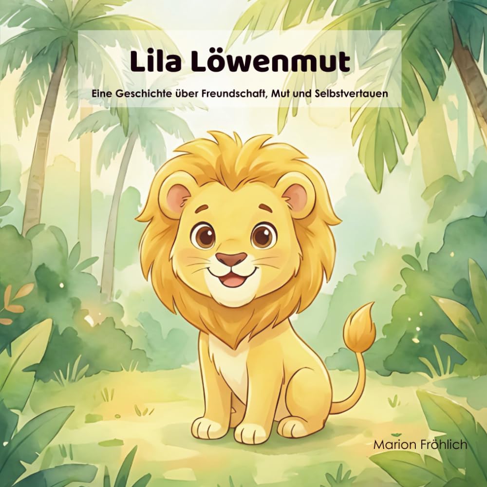 Lila Löwenmut: Eine Geschichte über Freundschaft, Mut und Selbstvertrauen