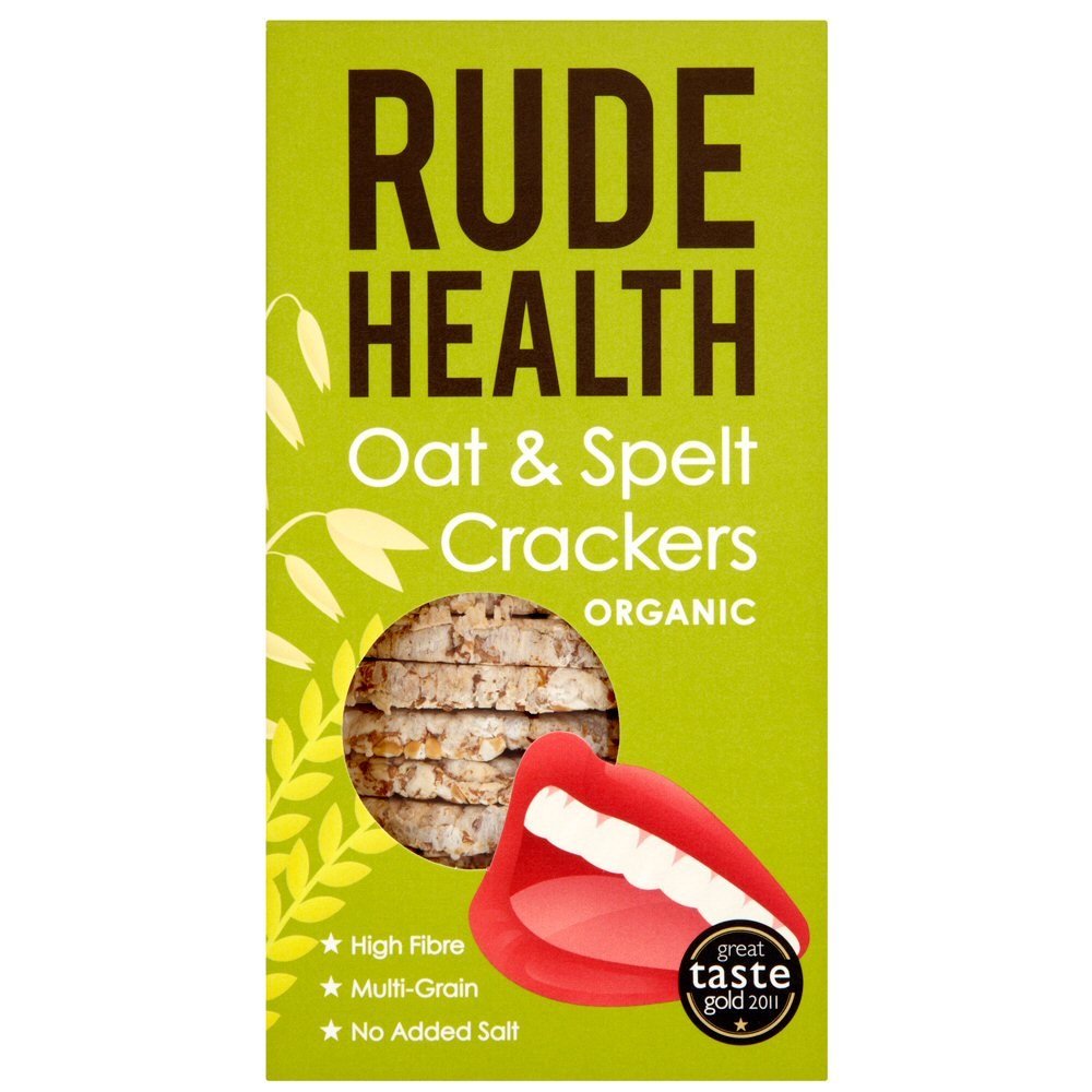 Rude Health - Oat & Spelt Crackers - 130g