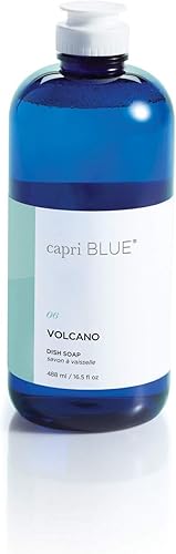 Capri Blue Volcano - Jabón líquido para lavar platos  Recambios de jabón perfumado para platos  Jabón líquido para lavavajillas vegano y libre de disponible en Yaxa Colombia