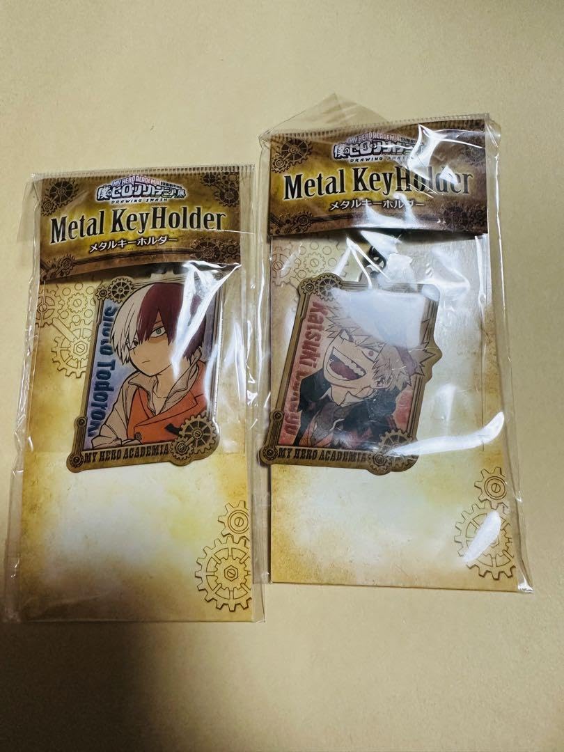 ヒロアカ 原画展 メタルキーホルダー 未開封 爆豪 轟 緑谷 バッジ アクリル 大阪新商品 | 堀越耕平『僕のヒーローアカデミア』原画展