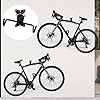 CCLIFE Support Vélo Mural Pliable Pivotant Extensible Mural Porte Vélo MAX.35 kg Accroche Velo Mural #2