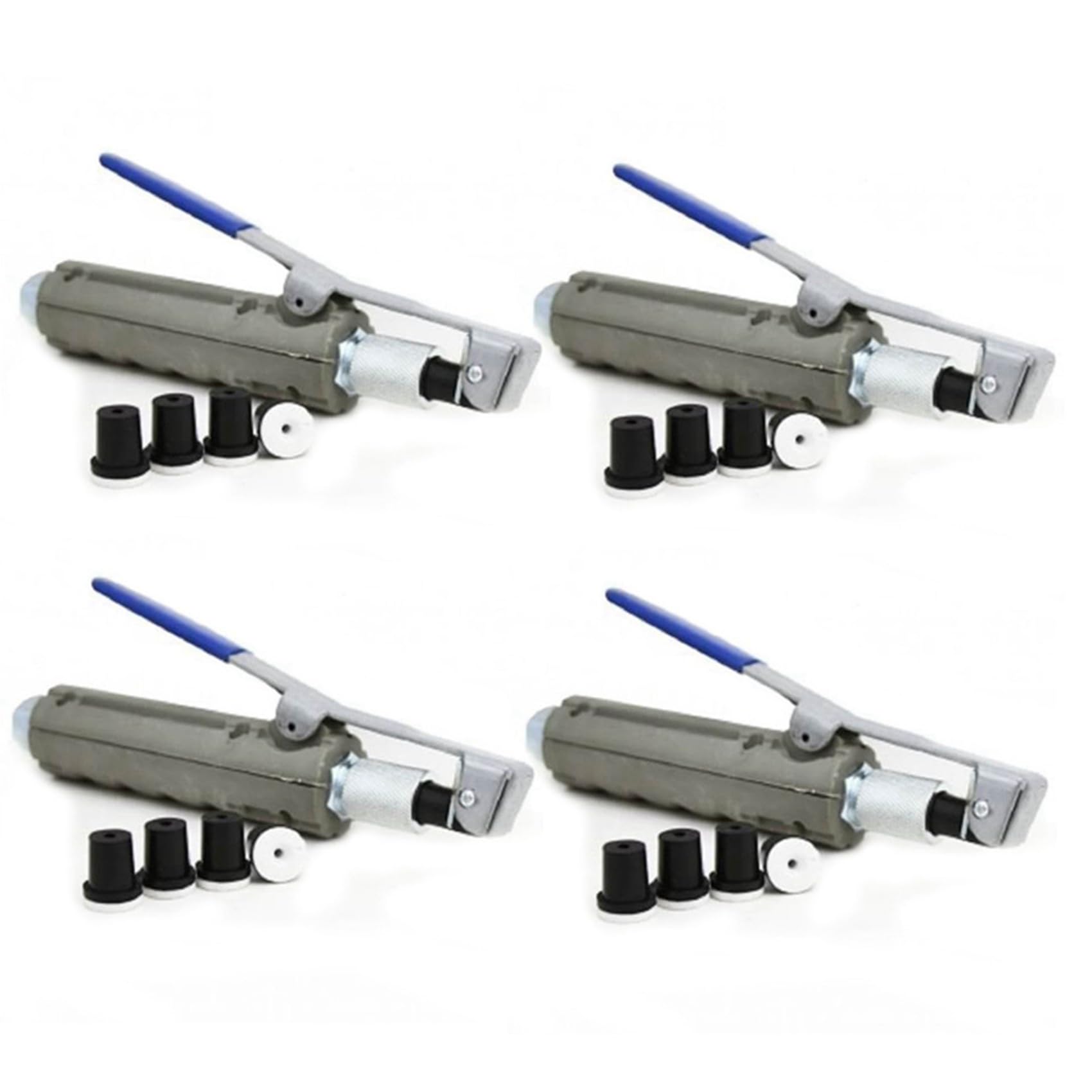 Jnchdghwa Black&Blue 4X Small Sandblasting Machine Sandblasting Mobile Sandblasting Machine Sandblasting With 4 Sandblasting Nozzles