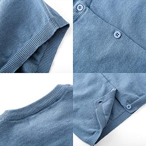 TopTie Baby Boy Toddler Cotton Uniform Cardigan Sweater3
