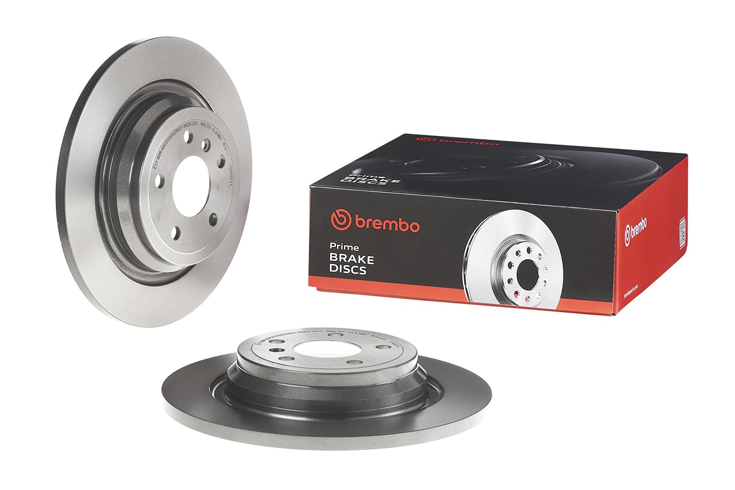 Brembo 08.A957.11 UV Coated solid Rear Brake Rotor BRABUS/MERCEDES-BENZ OE# A1664230012
