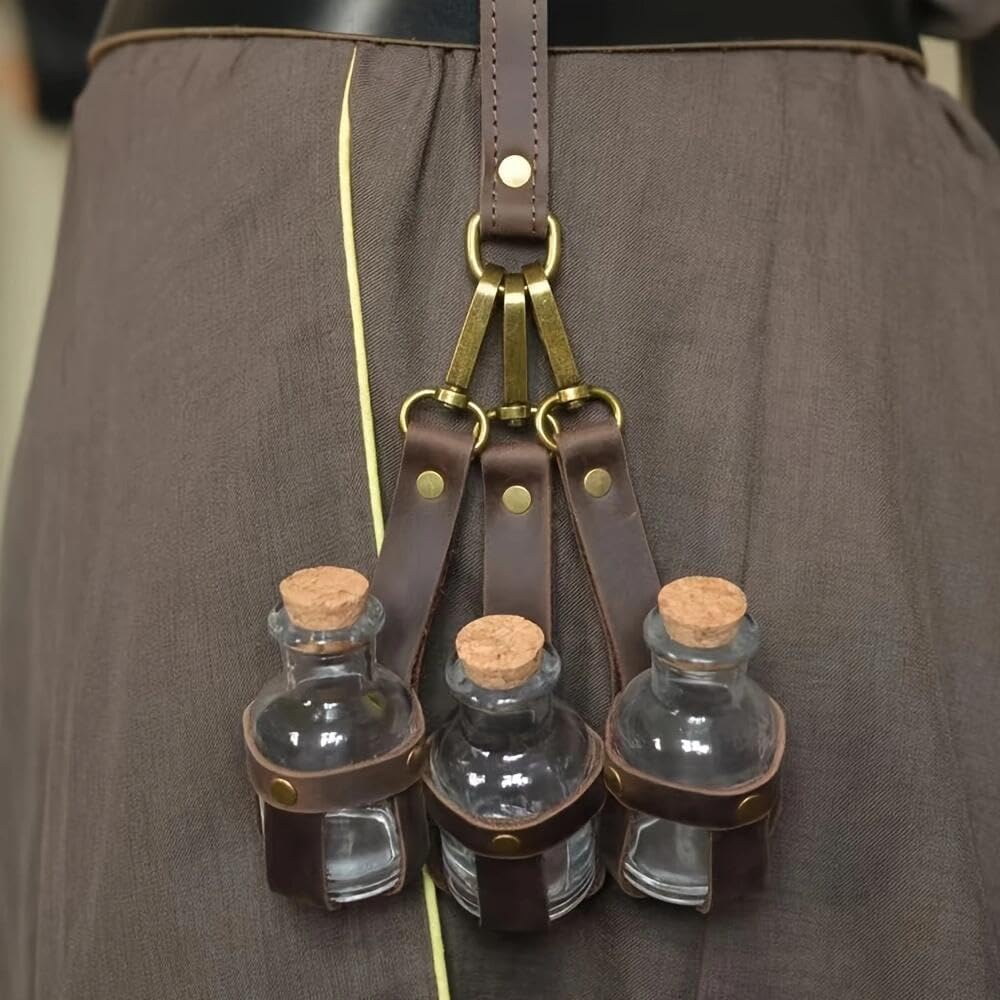 Cork Potion Bottle Cosplay Accessories Belt Loop Medieval Renaissance Witch Props Magic Vial Stempunk - Image 6