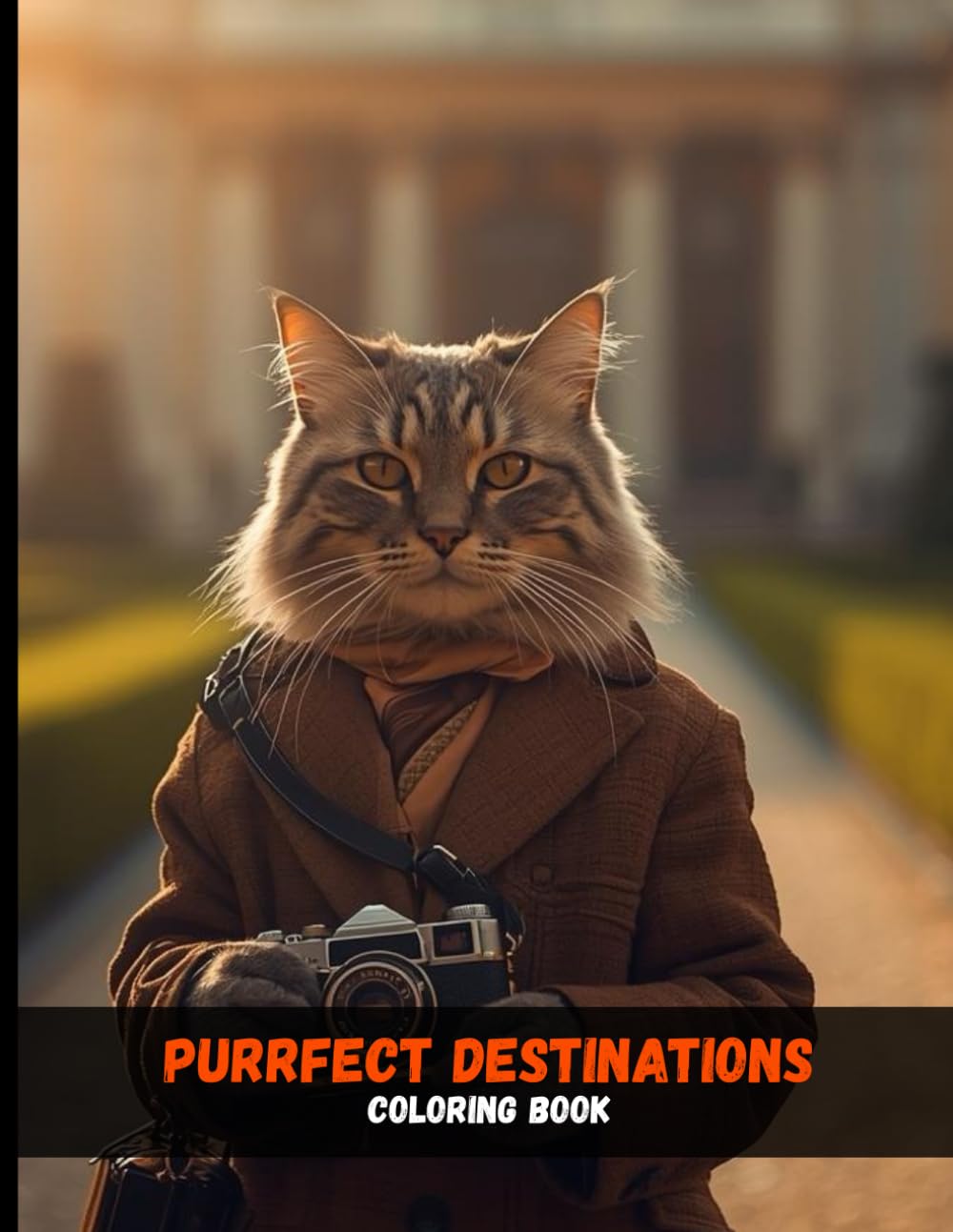 Purrfect Destinations: A Cat’s Guide to Coloring the World