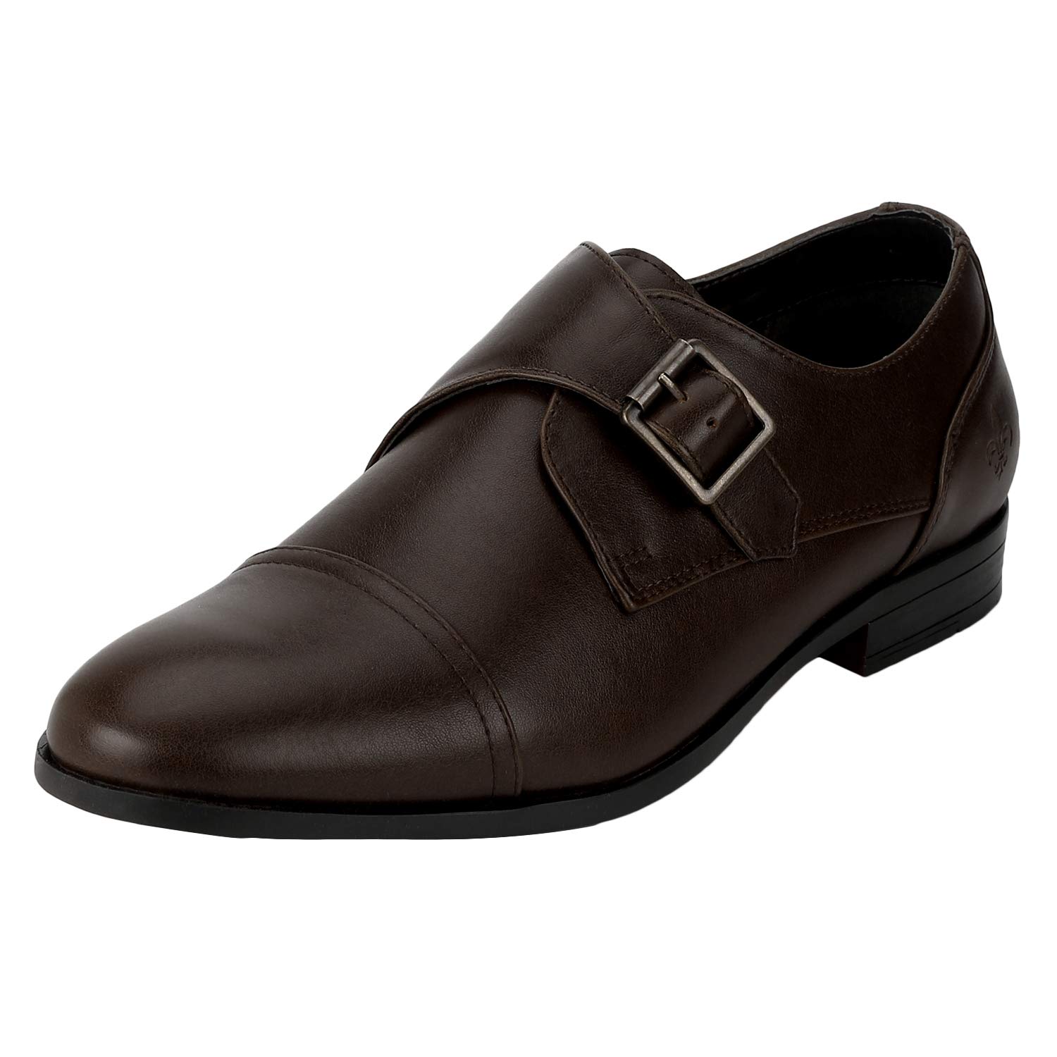 Bond Street by Redtape Mens Brown Monk Shoes-7 (B07XJ9P5X4) Amazon Price History, Amazon Price Tracker