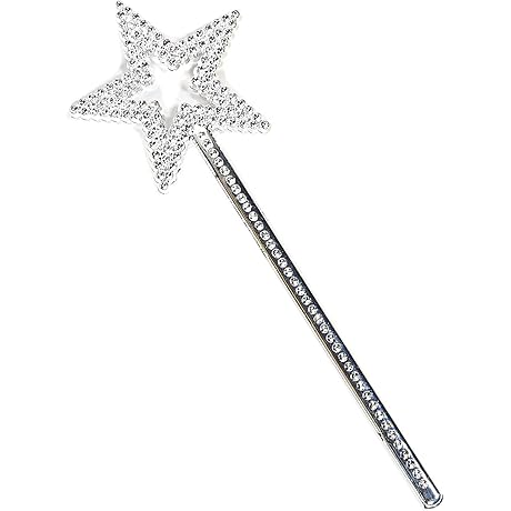 Glow Fairy Wand, Angel Wand Light Up Perfect for Kids Birthdays or Fairy Costume Parties