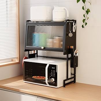 キッチンラック Amazon | XUDREZ キッチン 棚 ラック レンジ上ラック スリム
