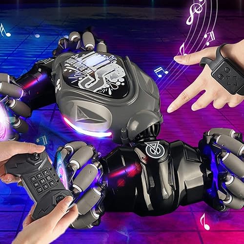 Miniatura 9 de Auto de acrobacias RC con detección de gestos 2023 con luz y música - Nueva versión Auto con sensor de gestos de control remoto, vehículo