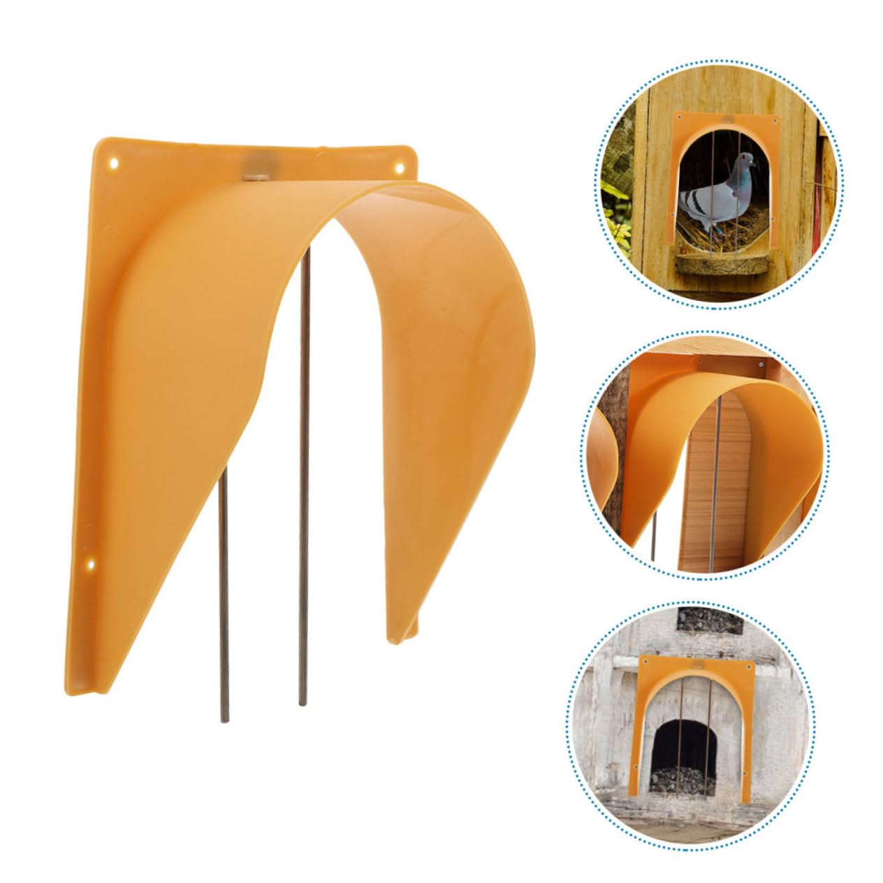 SOIMISS 5 Pz Gabbia Per Piccioni Porta Mangiatoia Porta Per Piccioni Da Corsa Accessorio Per Uccelli Cattura Furetti Corvo Piccione Domestico Porta D'Ingresso Nido Di Miglio