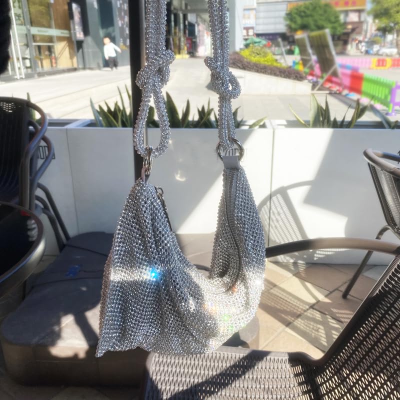 Rhinestone Shoulder Bags for Women Women's Handbags Handmade Evening Clutch Bags Top Handle Bag for Party2