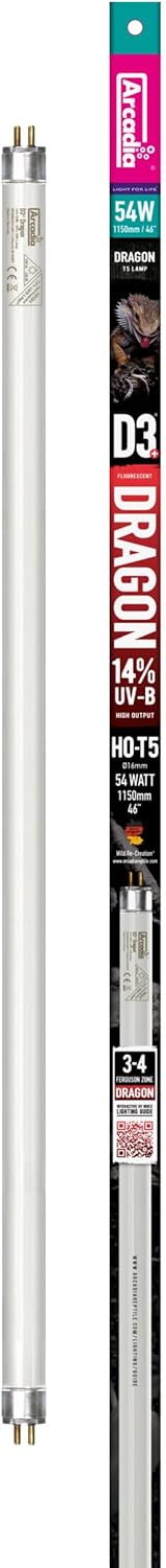 Arcadia D3 UVB Lamp - 54W - Dragon