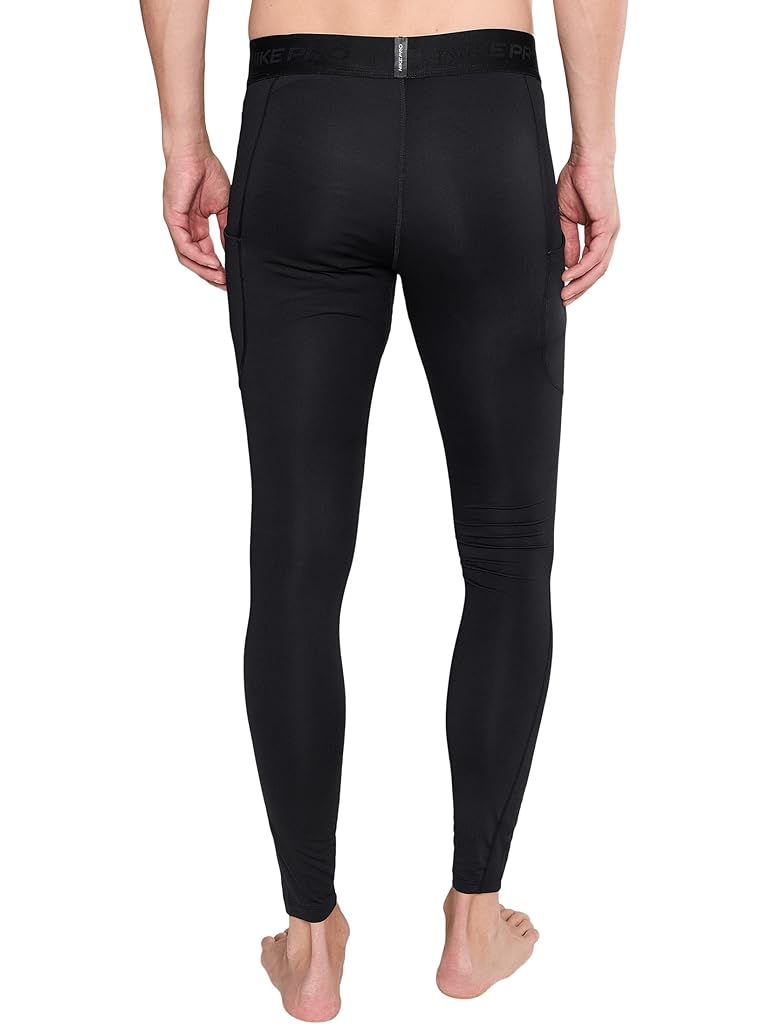 Gray Nike Pro Dri-FIT Fitness Tights