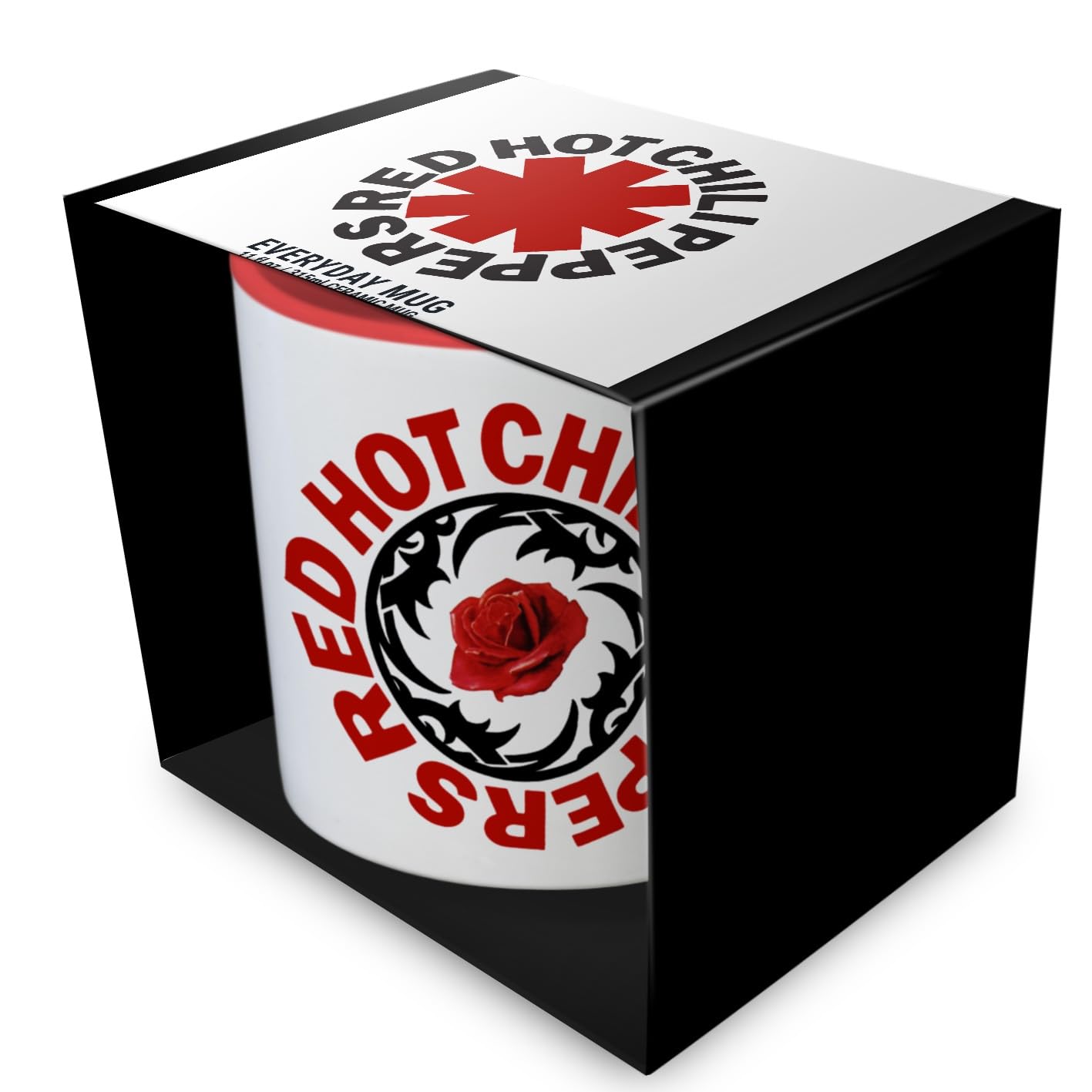 Vinyl Castle Red Hot Chili Peppers (Logo Stamp) Colou Inner Pod Mug