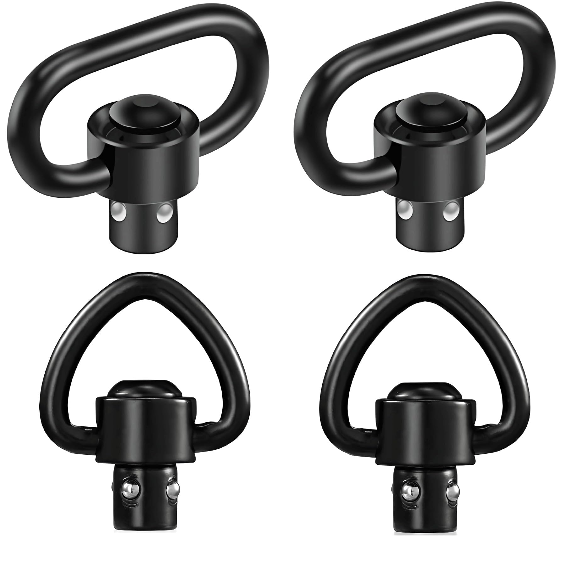 Two Point and Traditional QD Sling Swivels Black