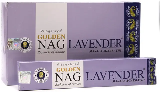 Golden Nag Lavender Incense Pack - Lavendel Wierook