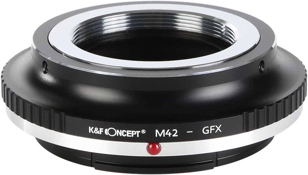K&F Concept Adapter for M42 Mount Lens to Fuji GFX Medium Format Camera