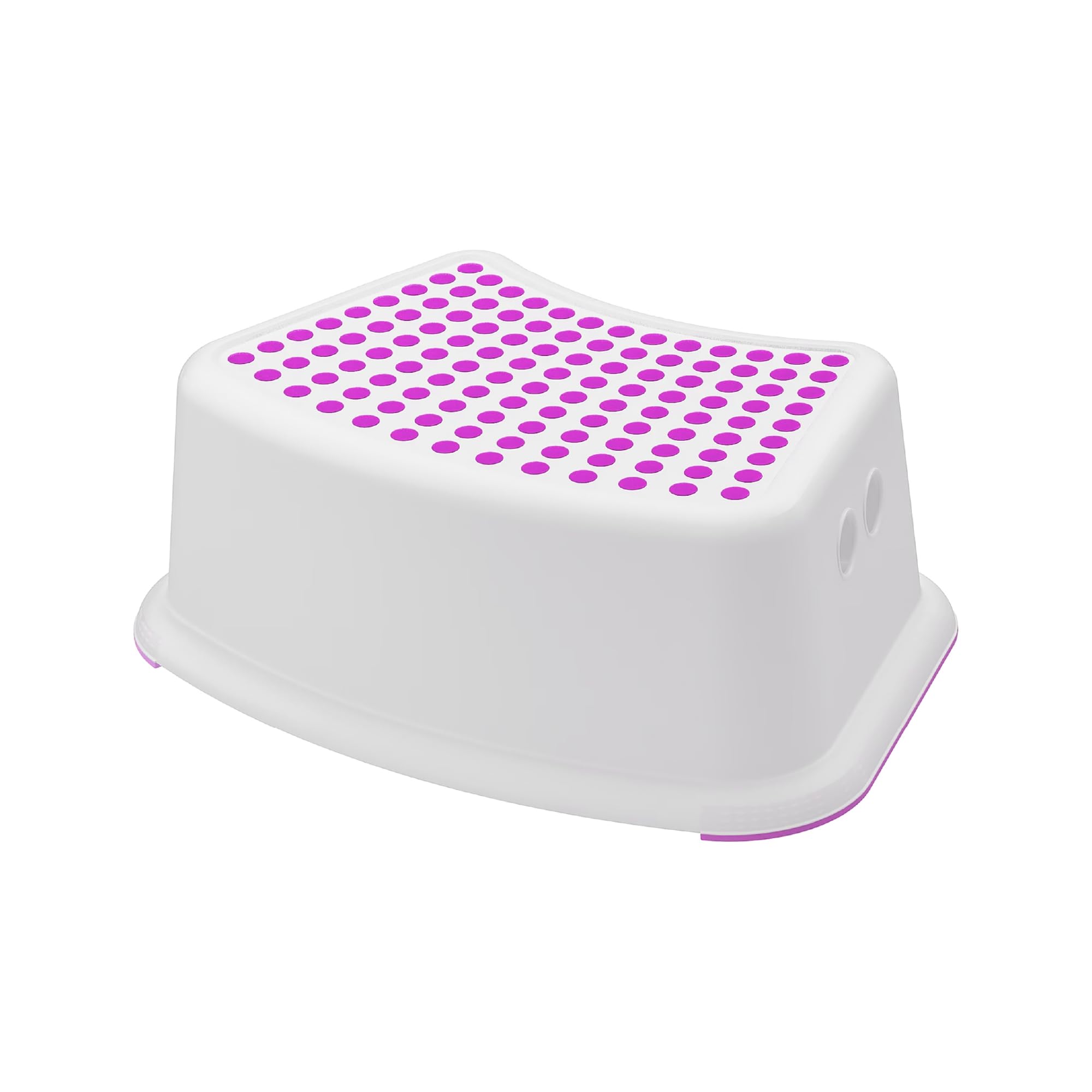 RMTL Sturdy Step Stool for Bathroom, Practical Non-Slip Toilet Step for Kids, Multiuse Booster Step, Toddler Potty Training Stool (Pink)