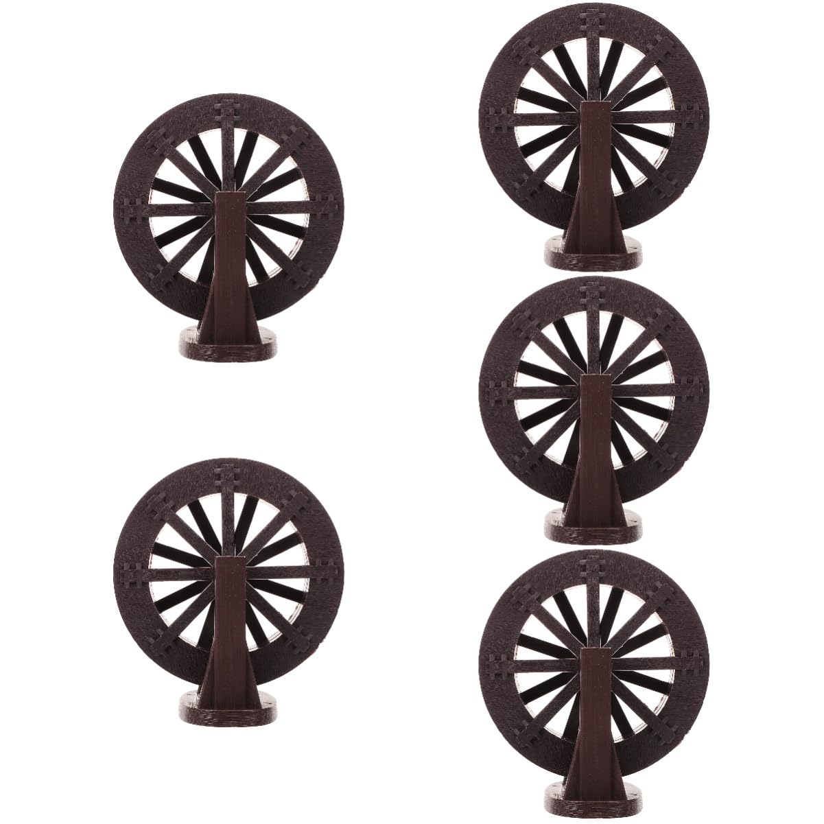 Roue de fontaine artificielle TOYANDONA pour aquarium et cascade de rocaille x5