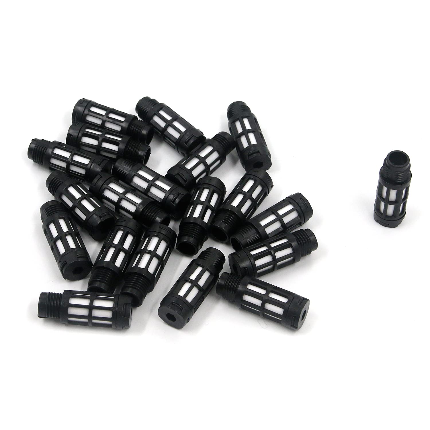 Buy Dnyta 20pcs Plastic Pneumatic Muffler 1/8" NPT Air Compression