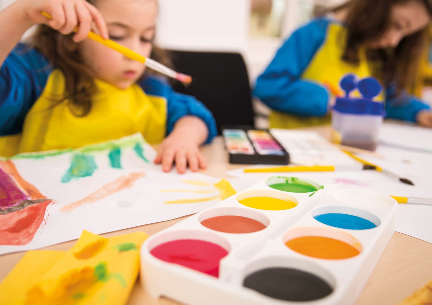 Set 4 Pennelli Eberhard Faber Winner - 2 Piatti E 2 Tondi Per Pittura E Disegno, Ideale Per Scuola E Hobby - Foto 9