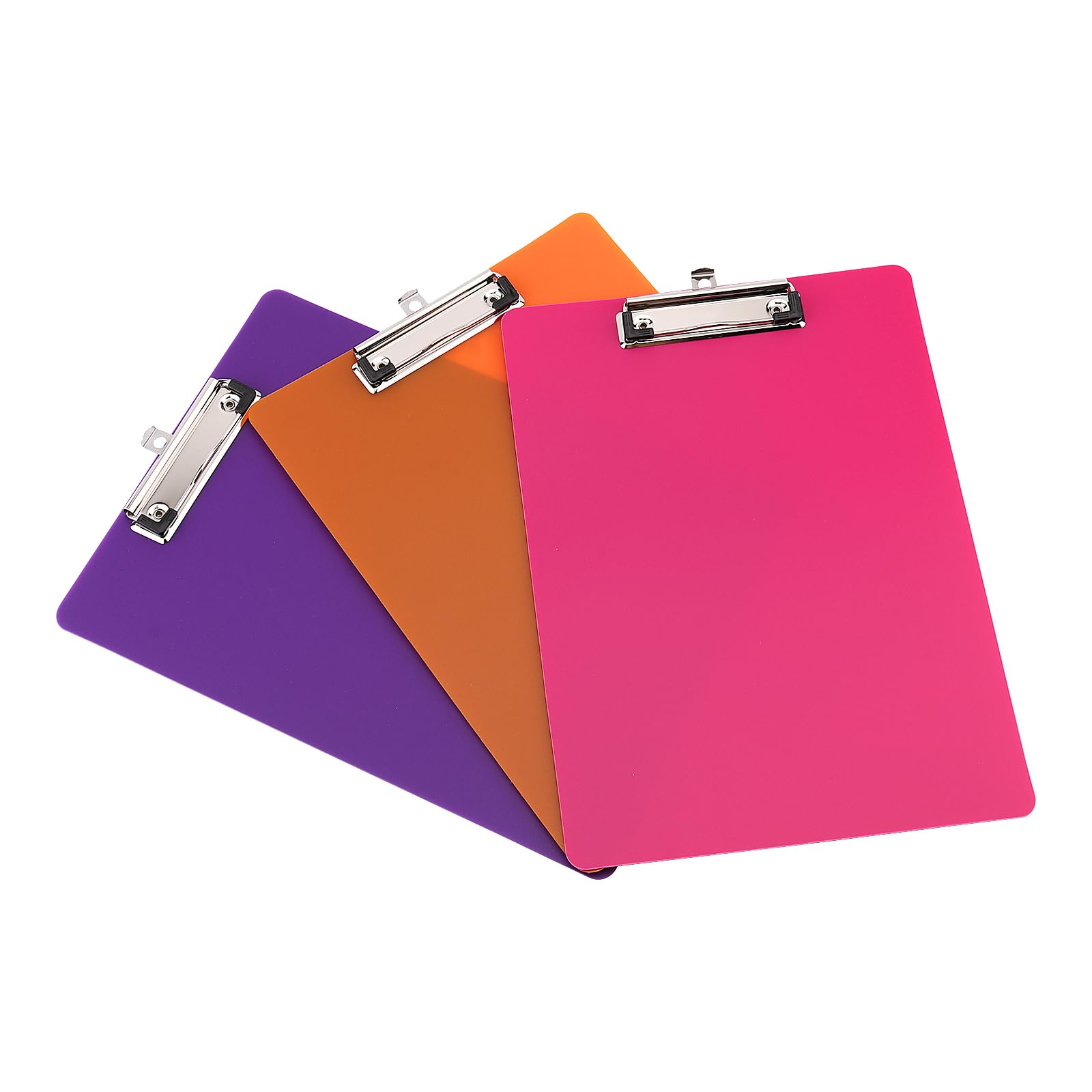 HEIHAK 18 PCS A4 Plastic Clipboards, 31.5 X 22.5cm Folder Boards, 6 Coloured File Plate Clips For Fixing Storage Paper, Files, Drawings - View #10