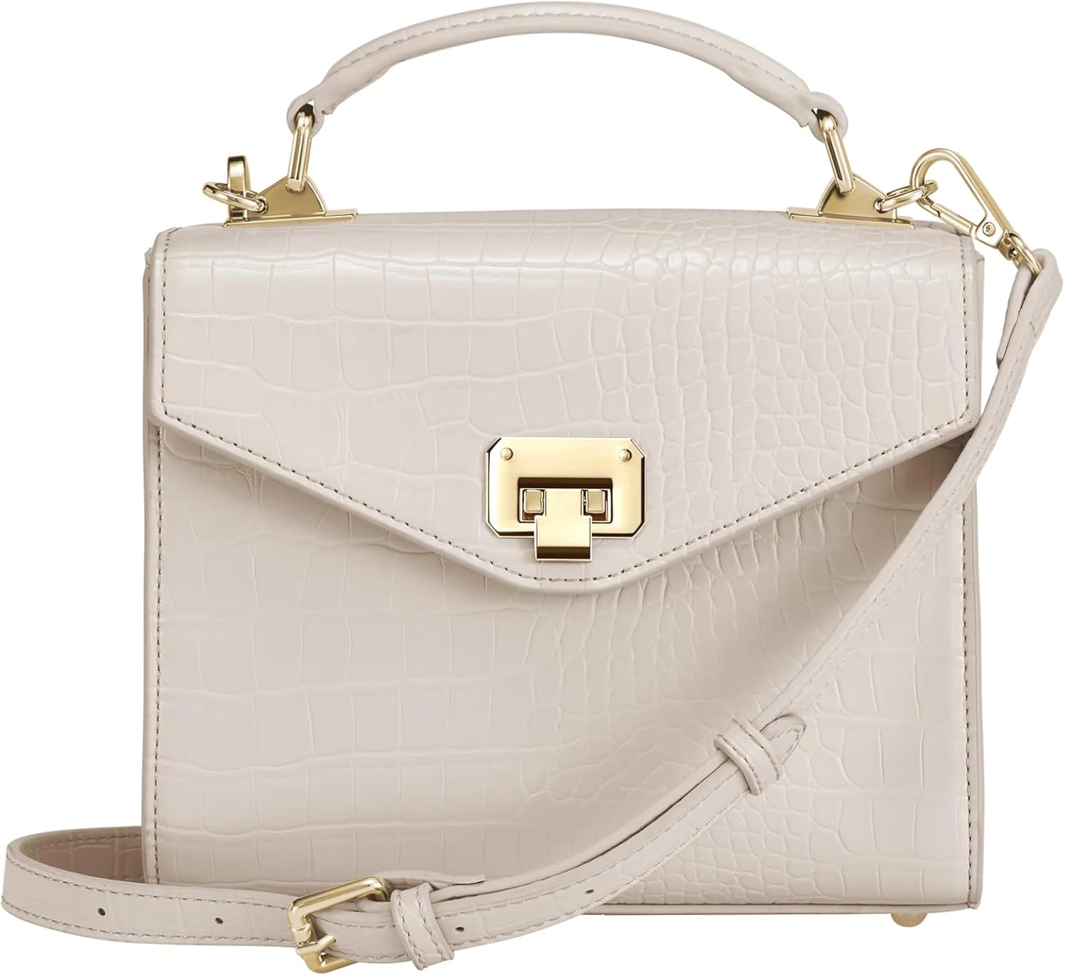 VICTORIA HYDE Women's Top Handle Handbag, Satchel Purses, Square Crossbody Bags - Image 4