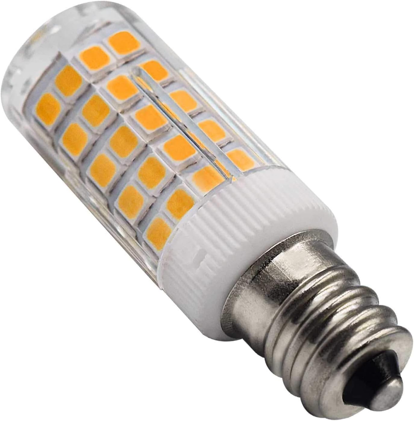 Top Brands E12 LED Bulb Dimmable 4W C7 Bulb Equivalent to E12 Halogen Bulb 20W, Warm White 3000K T3/T4 Base E12 Candelabra Bulbs for Ceiling Fan, Chandelier, Kx-2000 Bulbrite Replacement, AC 110-120V(5 Pack) Super Cheap 🛒 E12 LED Bulb Dimmable 4W C7 Bulb Equivalent to E12 Halogen Bulb 20W, Warm White 3000K T3/T4 Base E12 Candelabra Bulbs for Ceiling Fan, Chandelier, Kx-2000 Bulbrite Replacement, AC 110-120V(5 Pack)