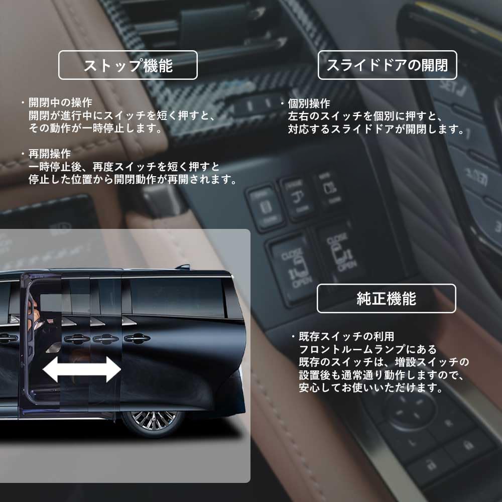Amazon.co.jp: WhipLinks 新型アルファード40系 新型ヴェルファイア40