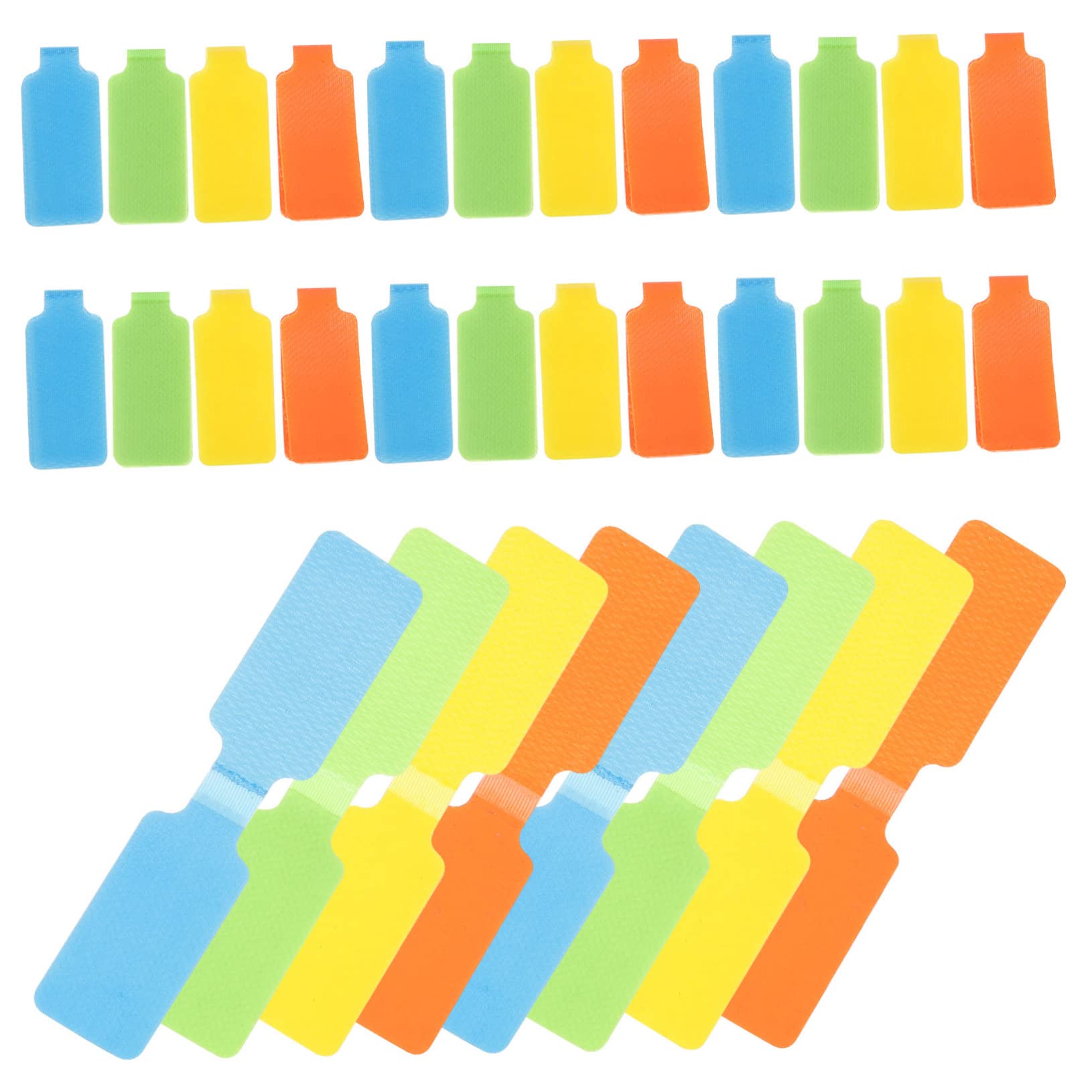 NUOBESTY 5 Set Etichette Per Scrivibili Con Design Per Elettrici Riutilizzabili E Impermeabili Facili Usare Colla O Nastro 50 Pezzi*5