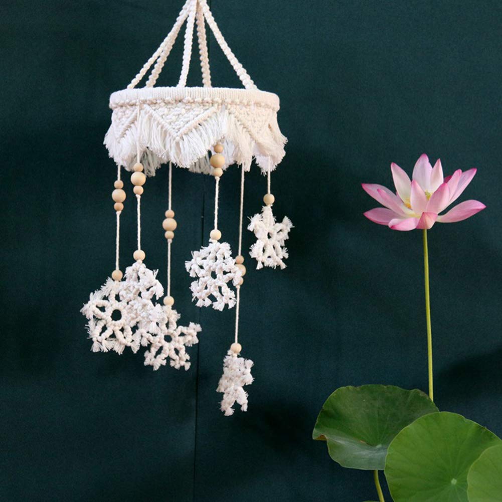Cordón de macramé de 0.157 in x 109 yardas, cuerda de algodón 100% natural para suministros de macramé hechos a mano, colgar en la pared, ganchos de plantas, manualidades, tejer, proyectos decorativos 6
