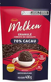 Chocolate Granulado Meio Amargo Granulé 400G Melken Harald
