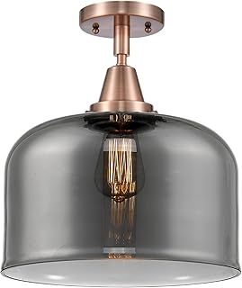 Innovations 447-1C-AC-G73-L One Light Flush Mount from Franklin Restoration Collection