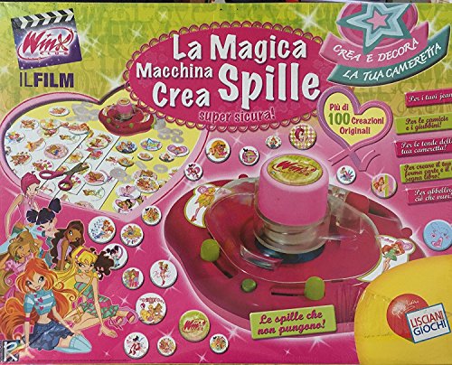 Winx - la magica macchina crea spille