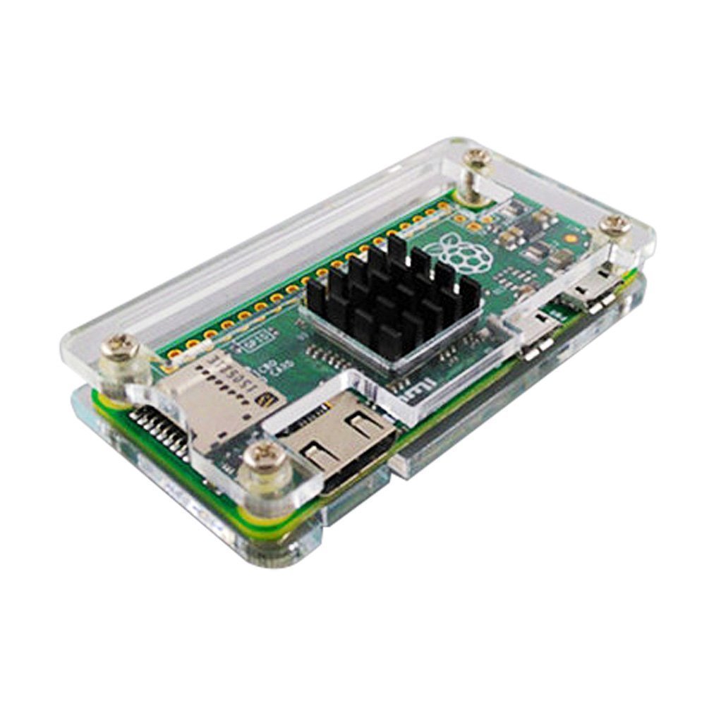 REES52 RPI Transparent Clear Acrylic Case Cover for Raspberry Pi Zero (0) (B07FGFR8J4) Amazon Price History, Amazon Price Tracker