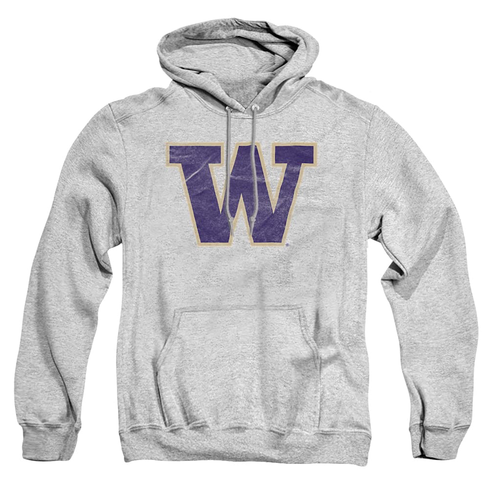 LOGOVISION Official Collegiate Distressed Primary Logo Adult Pullover Hoodie Collection — view 340