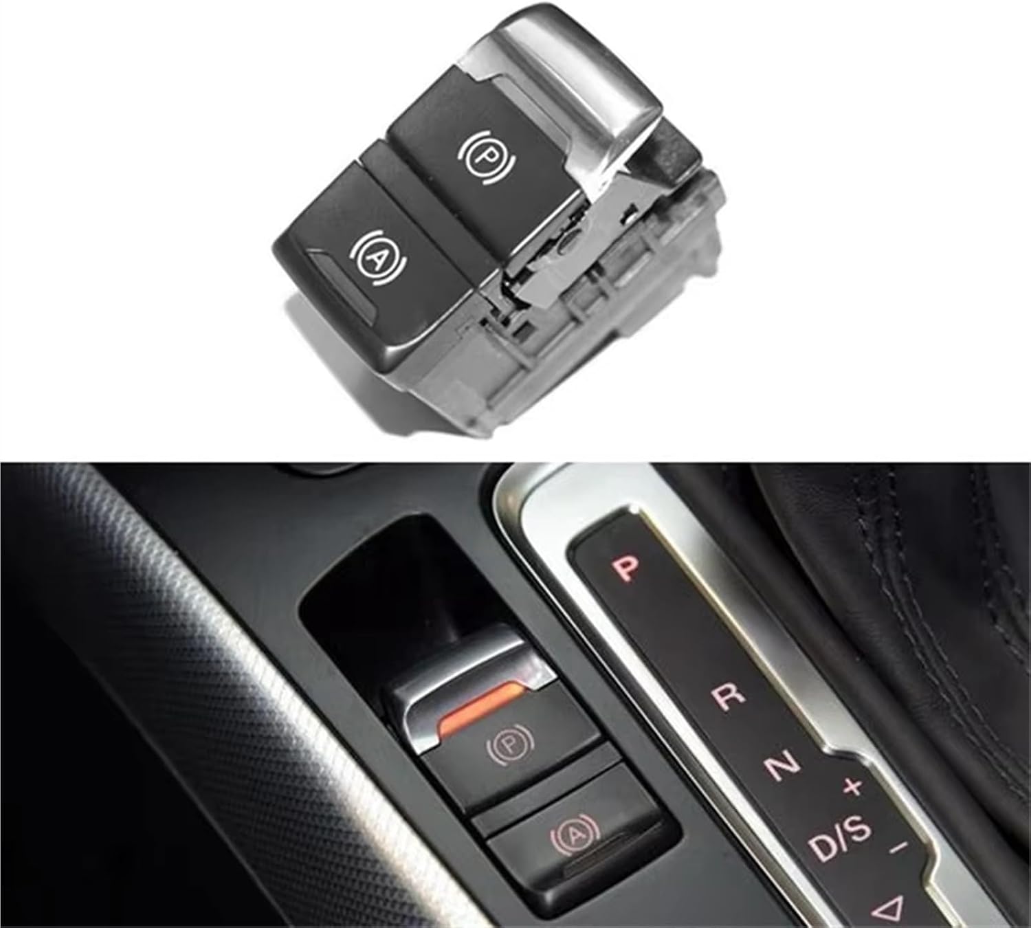 Car Parking Brake Control Switch for A5 for Q5 2009-2013 8K1927225C Handbrake Switch Parking Brake Switch Auxiliary Switch