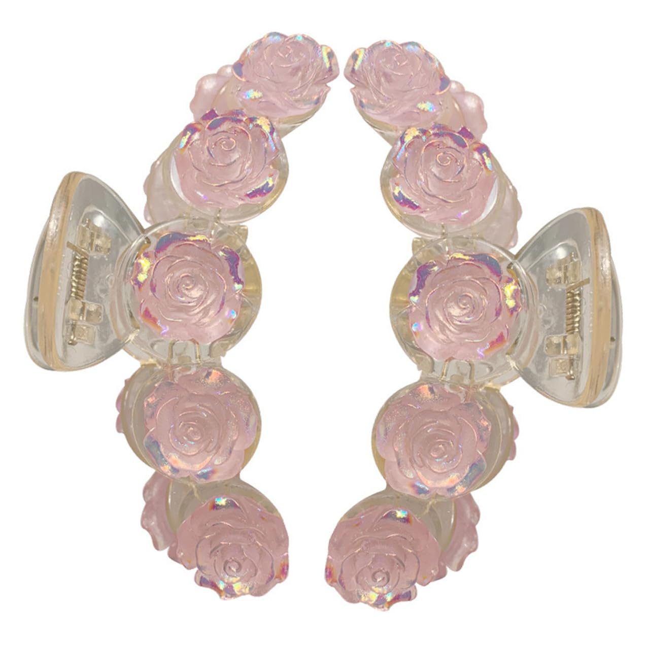 Alipis 2pcs Large Camellia Claw Clips for Women Thick Hair Firm Hold Hair Styling Tool Decorative Barrettes for Long Curly Alipis 2pcs Large Camellia Claw Clips for Women Thick Hair Firm Hold Hair Styling Tool Decorative Barrettes for Long Curly