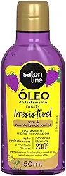 Salon Line, Óleo de Tratamento, Cacho dos Sonhos, Multy Uva, Vegano - Para Cabelos Ondulados, Cacheados e Crespos, 50ml