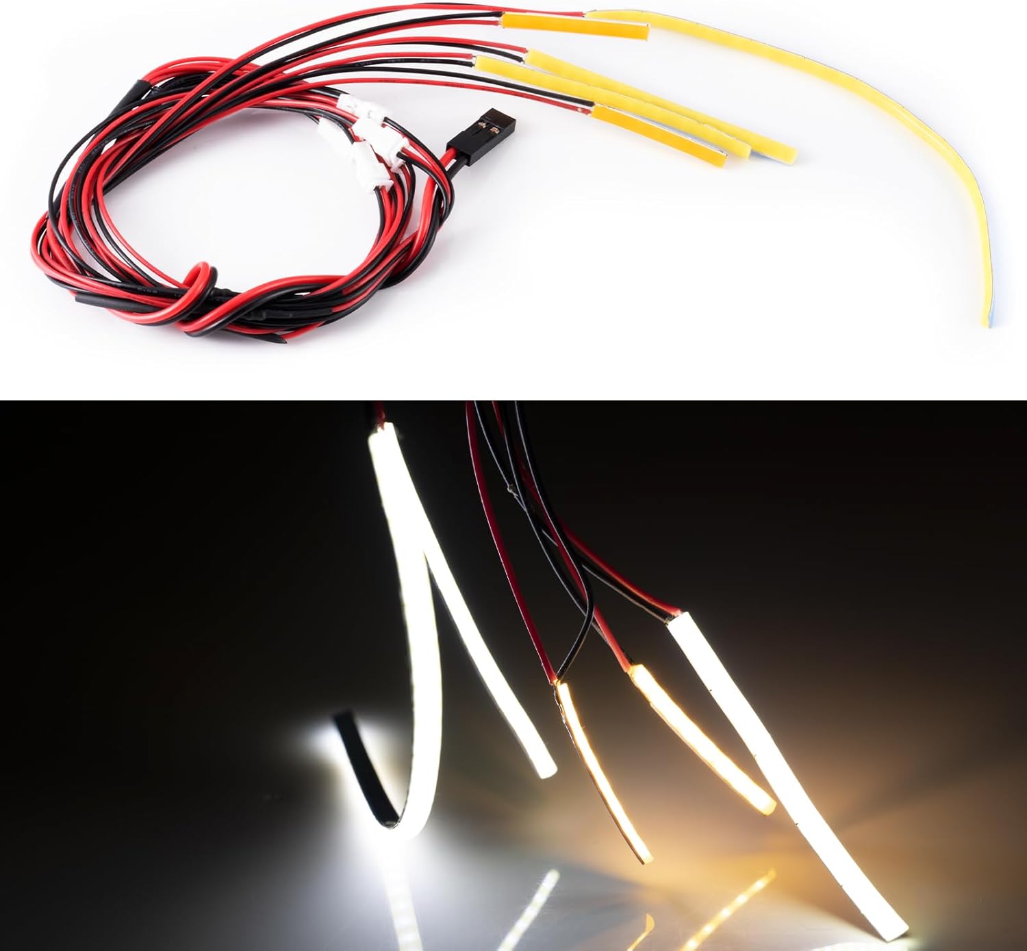 RC 1/6 Front & Rear LED Lights for Tra-xxas XRT 8S 4WD 1/6 RC Crawler Car Upgrades