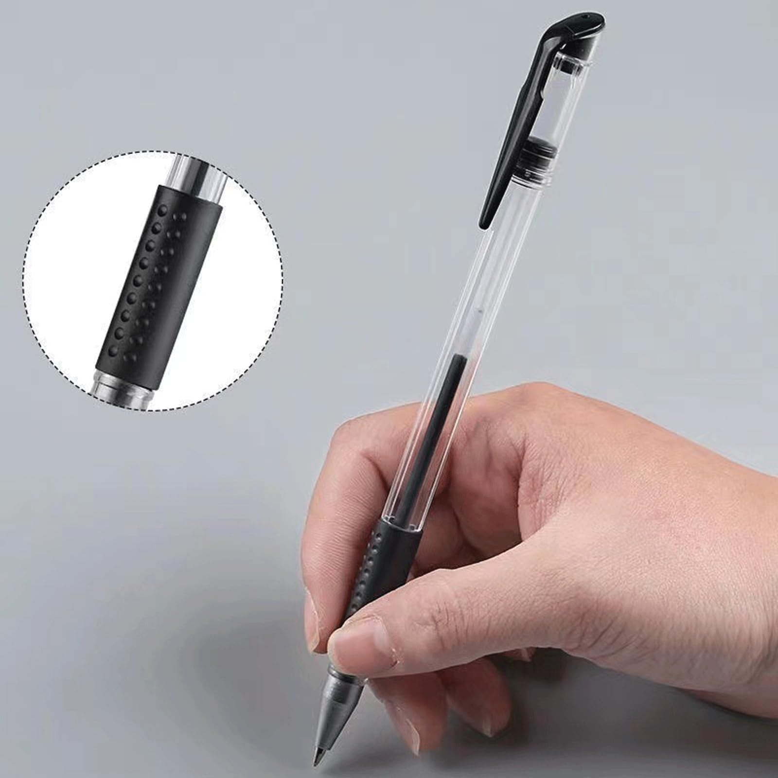 penna gel penna inchiostro gel 12 pezzi penne gel diametro punta a sfera 0,5 mm studenti esame professionale compiti scrittura penna firma ufficio